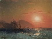 Ivan Aivazovsky View Of The Ayu Dag Crimea oil painting artist
